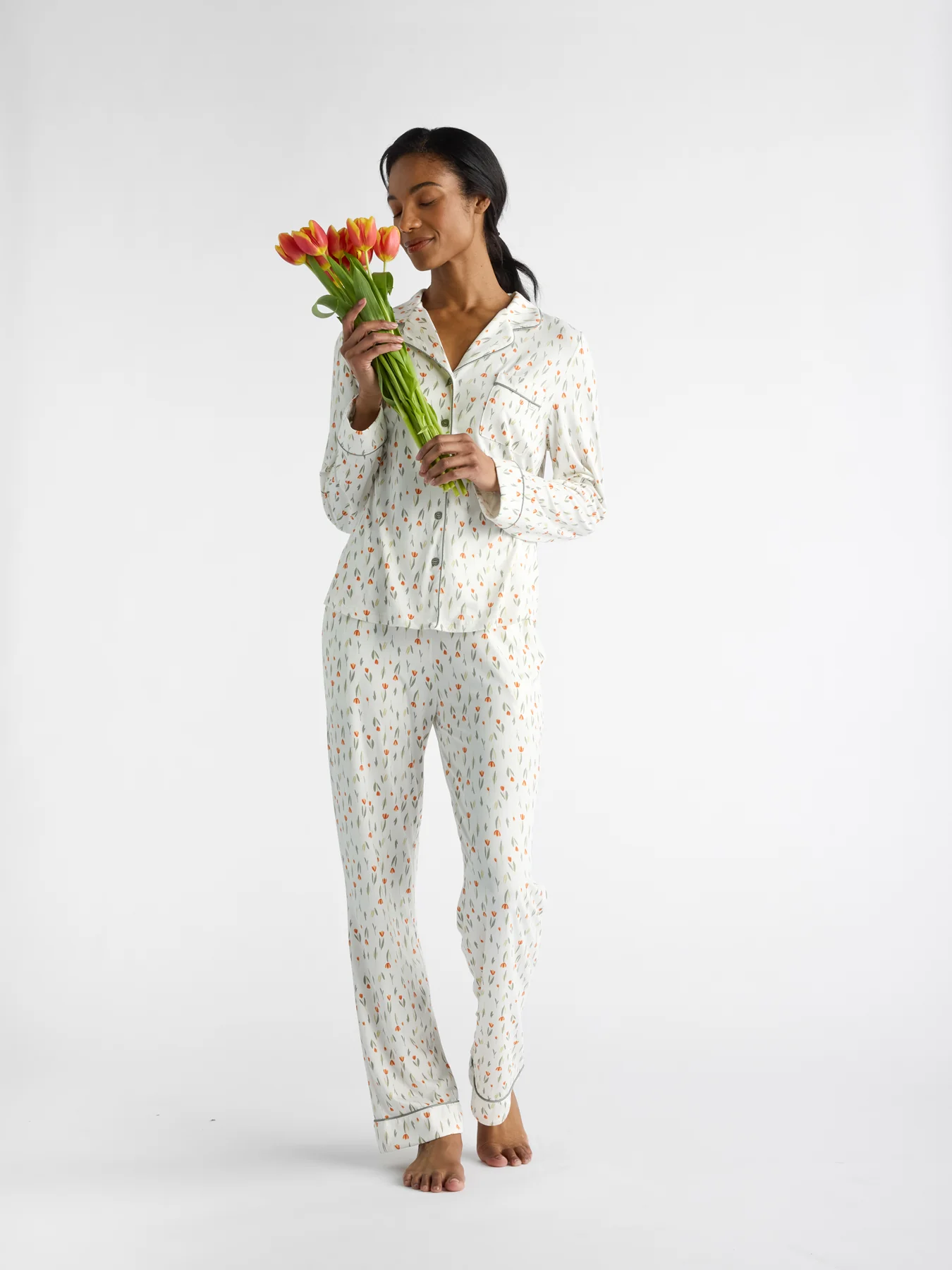 Women's Bamboo Stretch-Knit Pajama Pant - Last Chance - Image 64