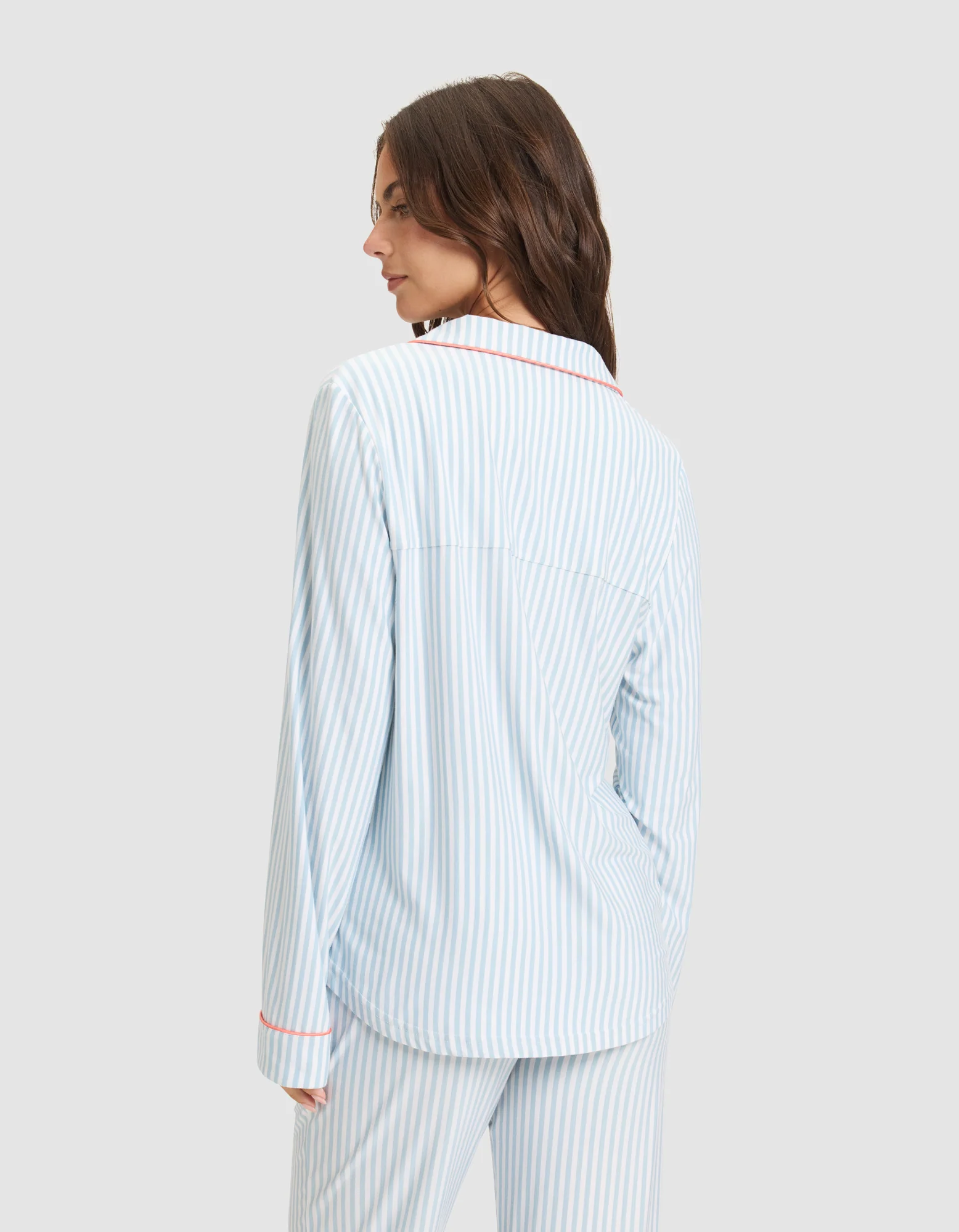 Women's Bamboo Stretch-Knit Long Sleeve Pajama Top - Last Chance - Image 14