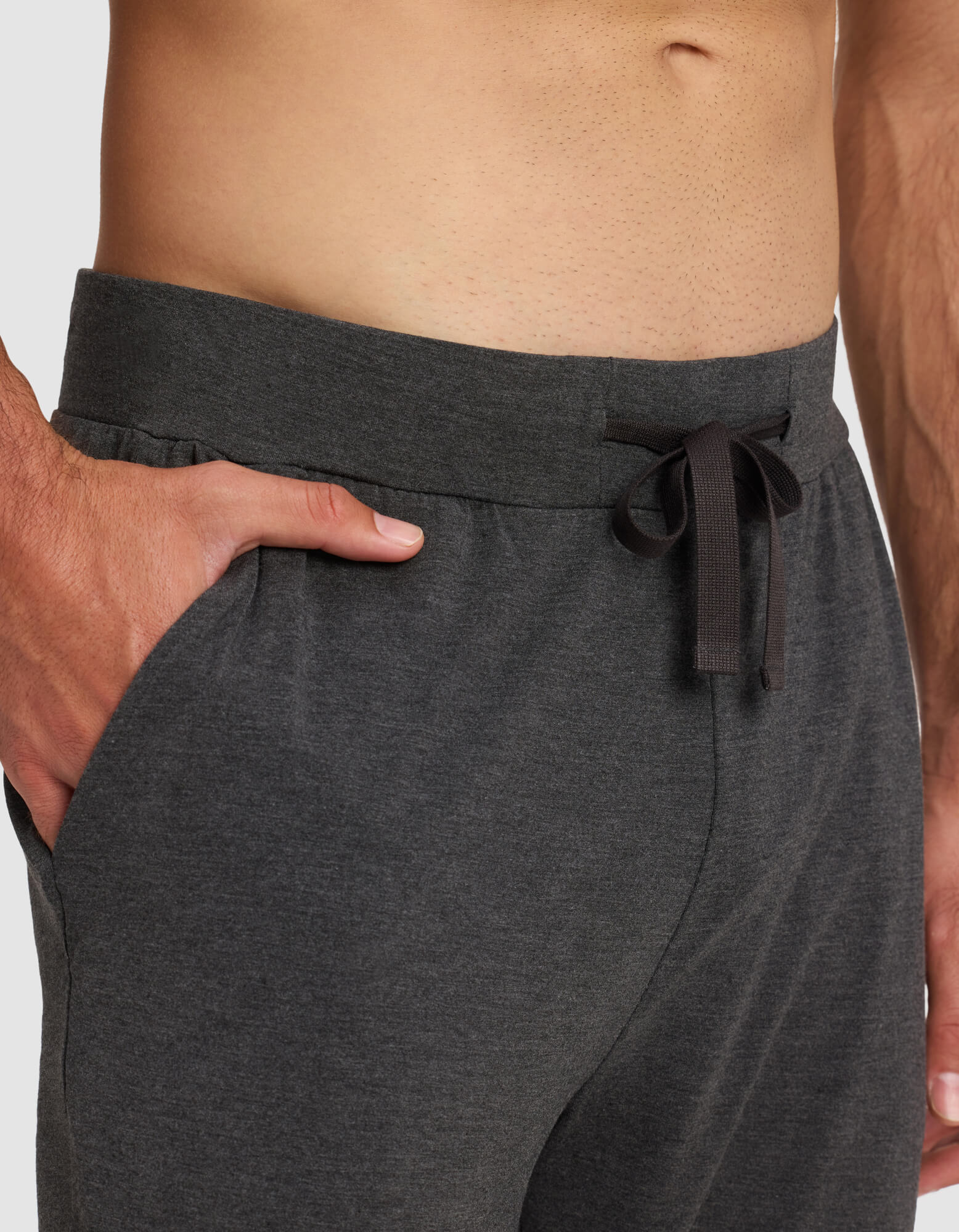 Men's Bamboo Stretch-Knit Short Sleeve Tee & Pant Pajama Set - Image 7