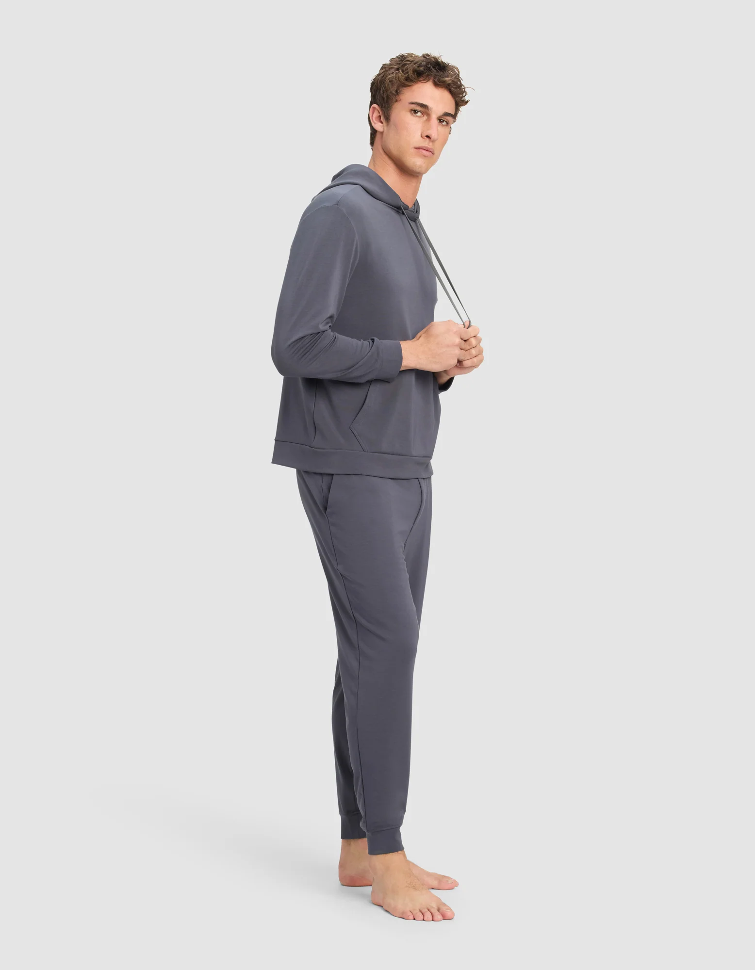 Men's Brushed Bamboo Hoodie - Image 34