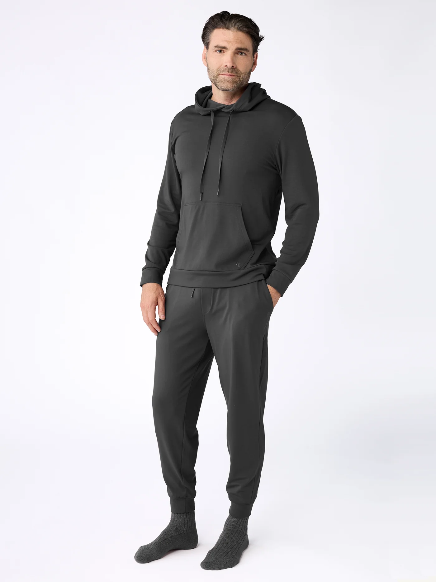 Men's Brushed Bamboo Hoodie & Jogger Set - Image 5