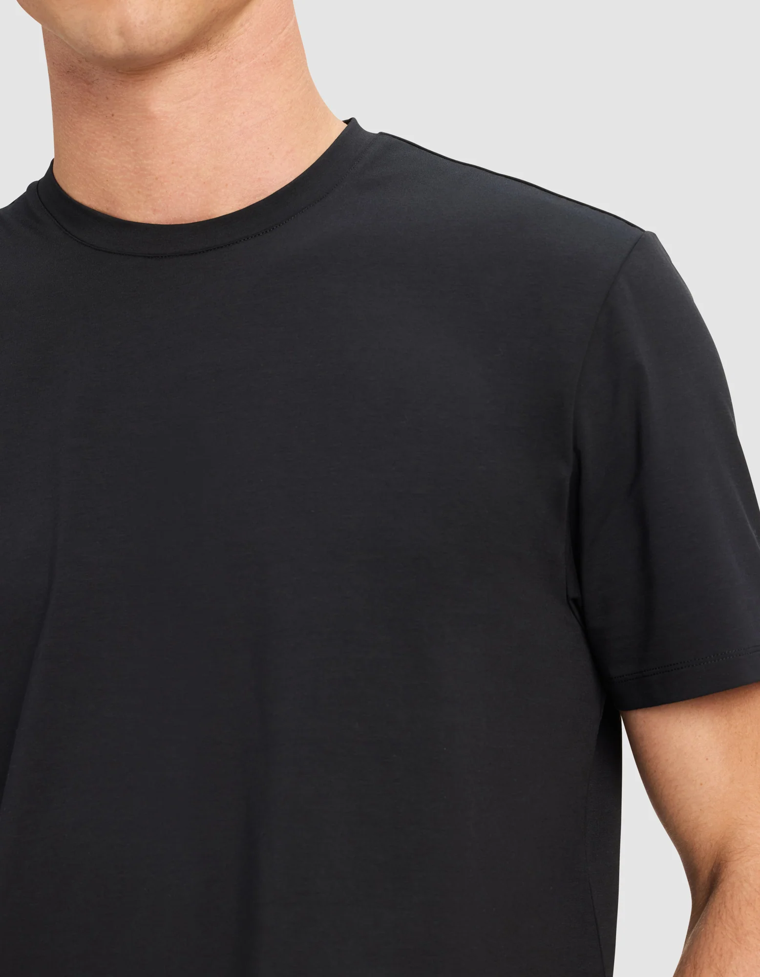 Men's First Layer Pajama Short Sleeve Tee & Pant Set - Image 11