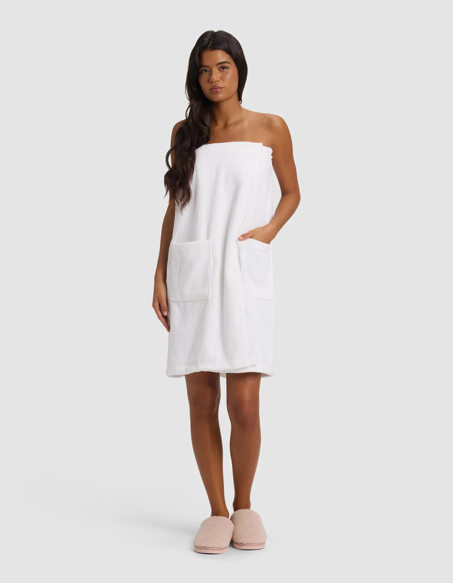 Ribbed Terry Bath Wrap - Image 13