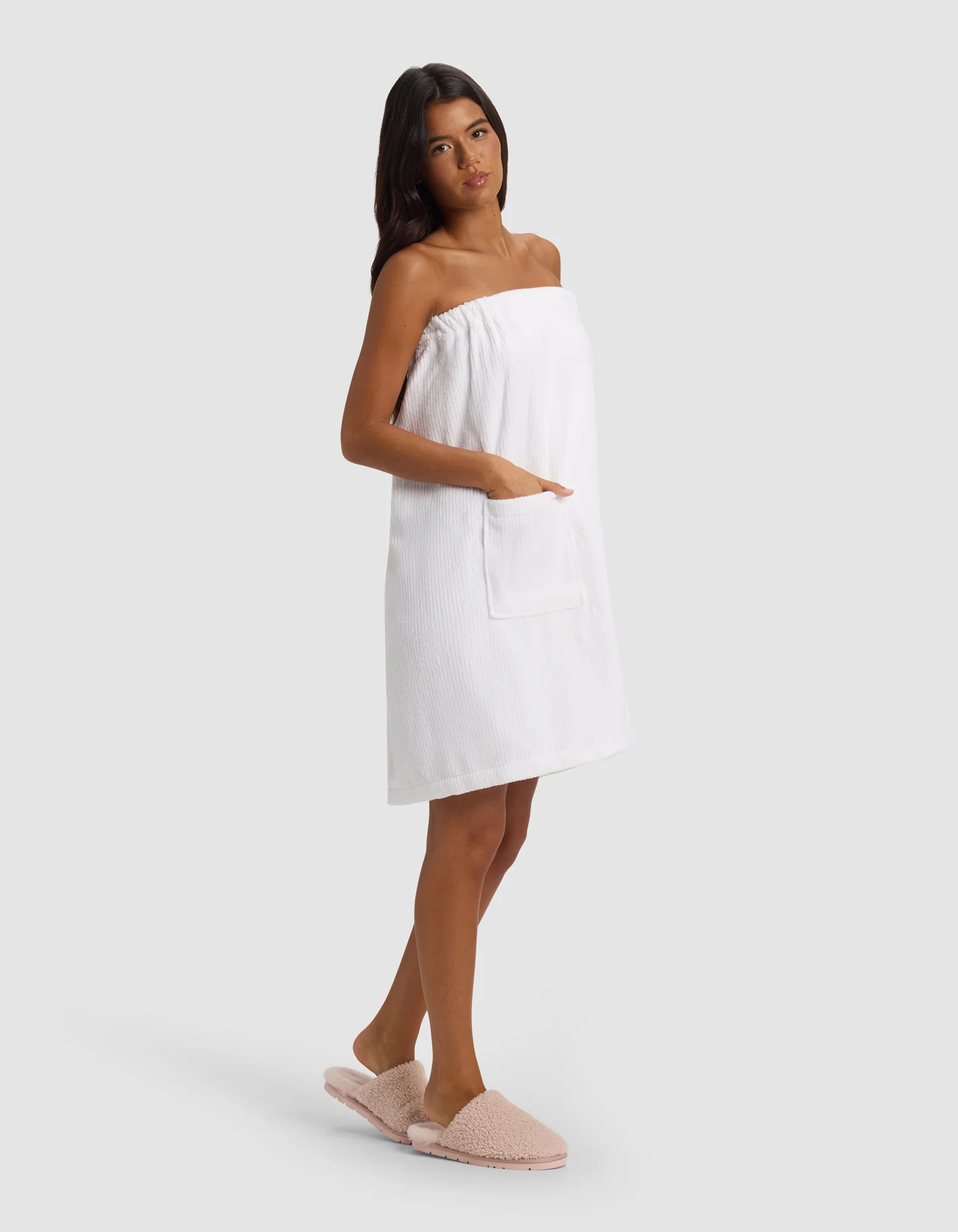 Ribbed Terry Bath Wrap - Image 14