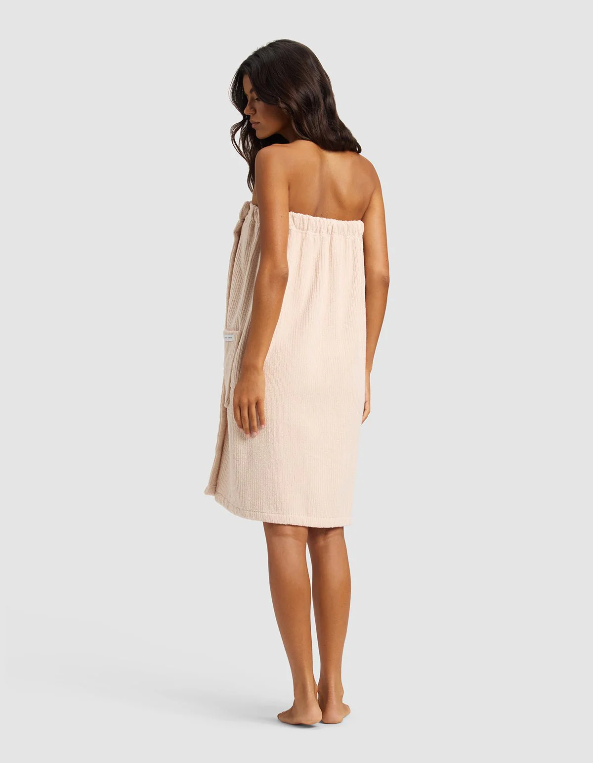 Ribbed Terry Bath Wrap - Image 3