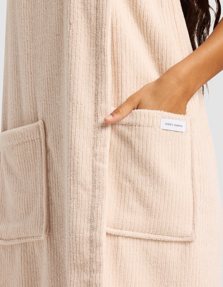 Ribbed Terry Bath Wrap - Image 4