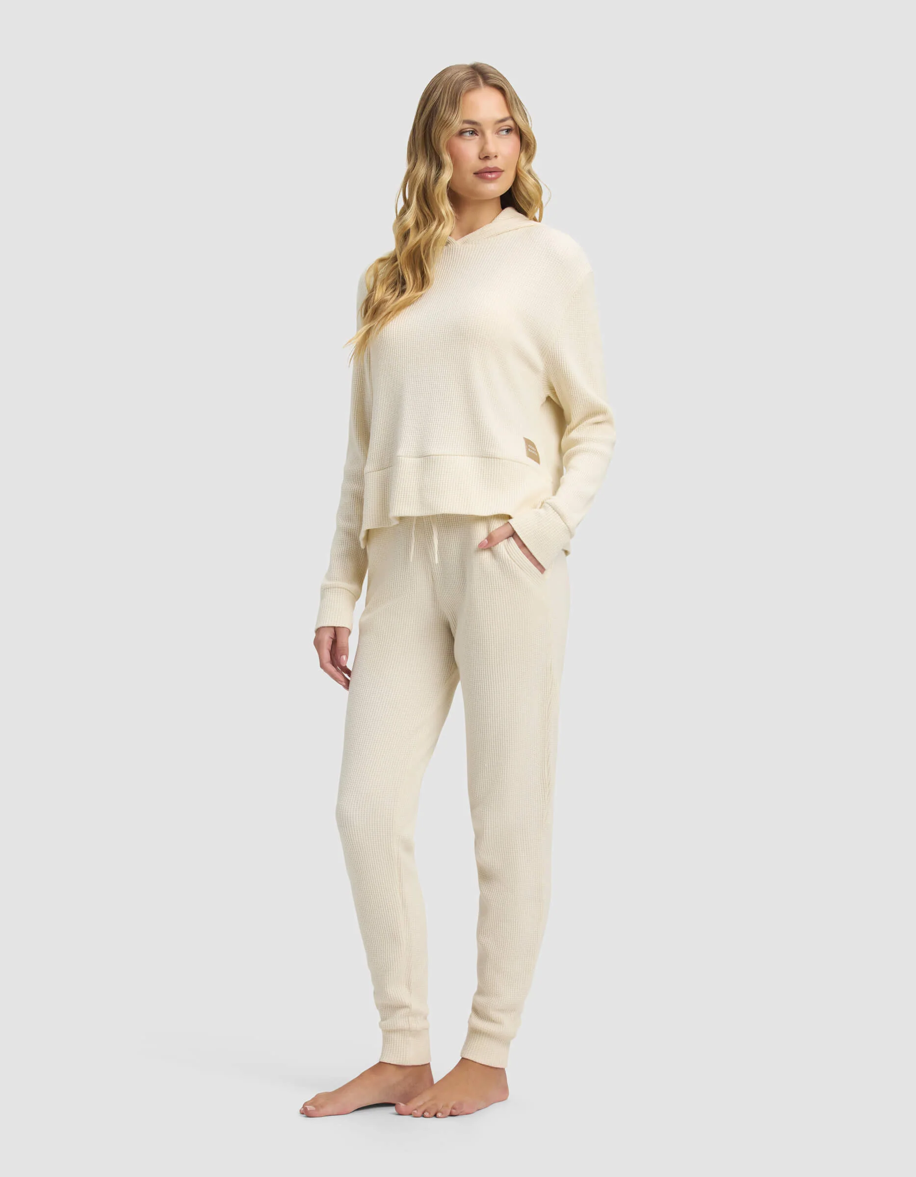 Women's Blake Waffle Hoodie & Jogger Set - Image 10
