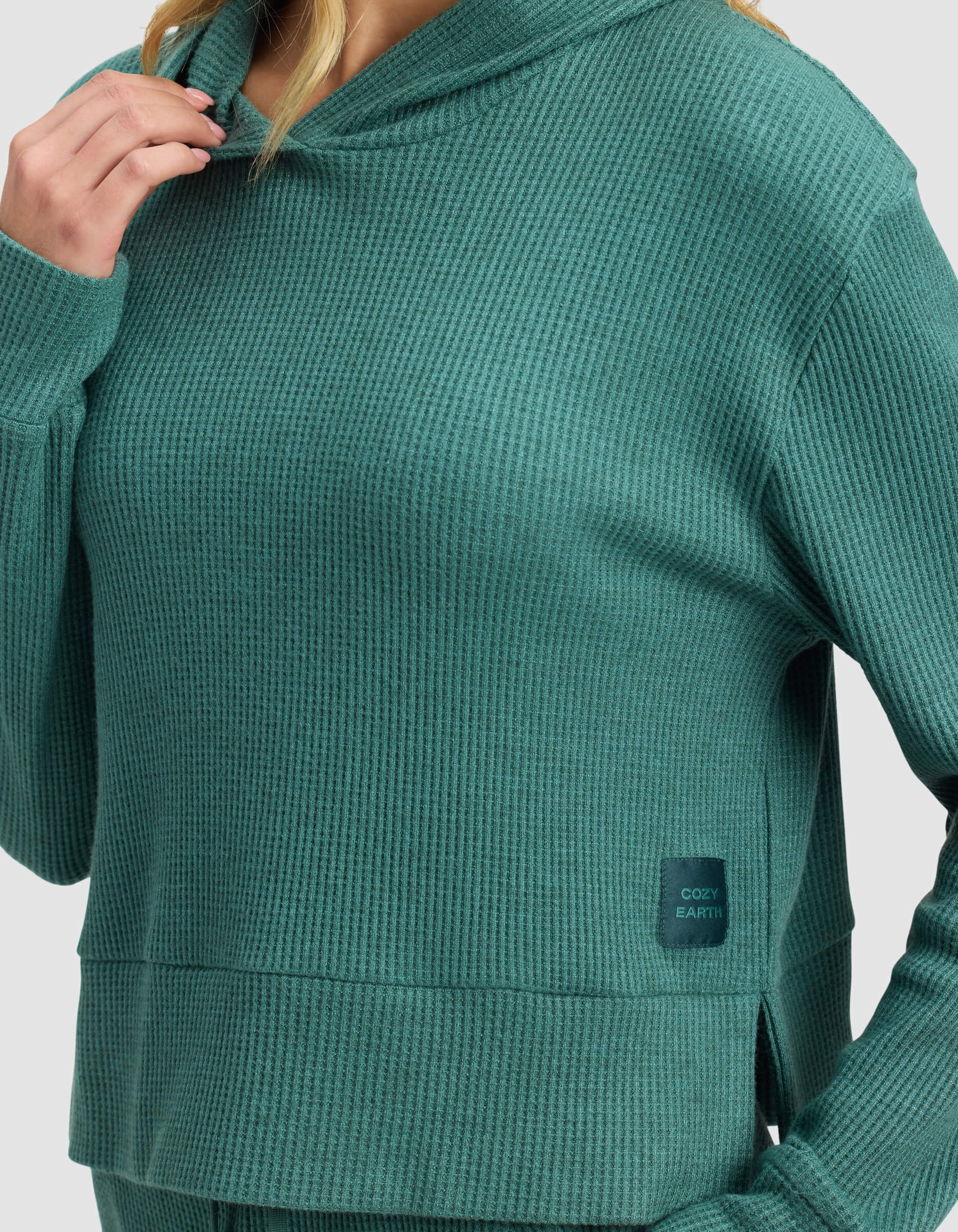 Women's Blake Waffle Hoodie - Image 6