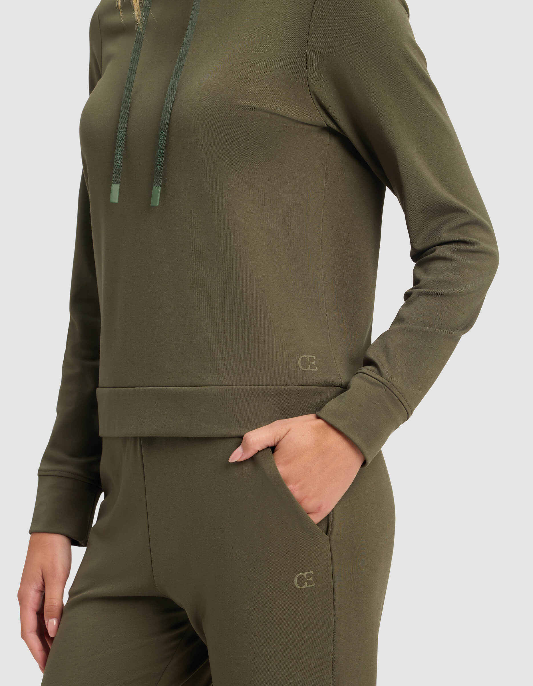 Women's Brushed Bamboo Hoodie - Image 6