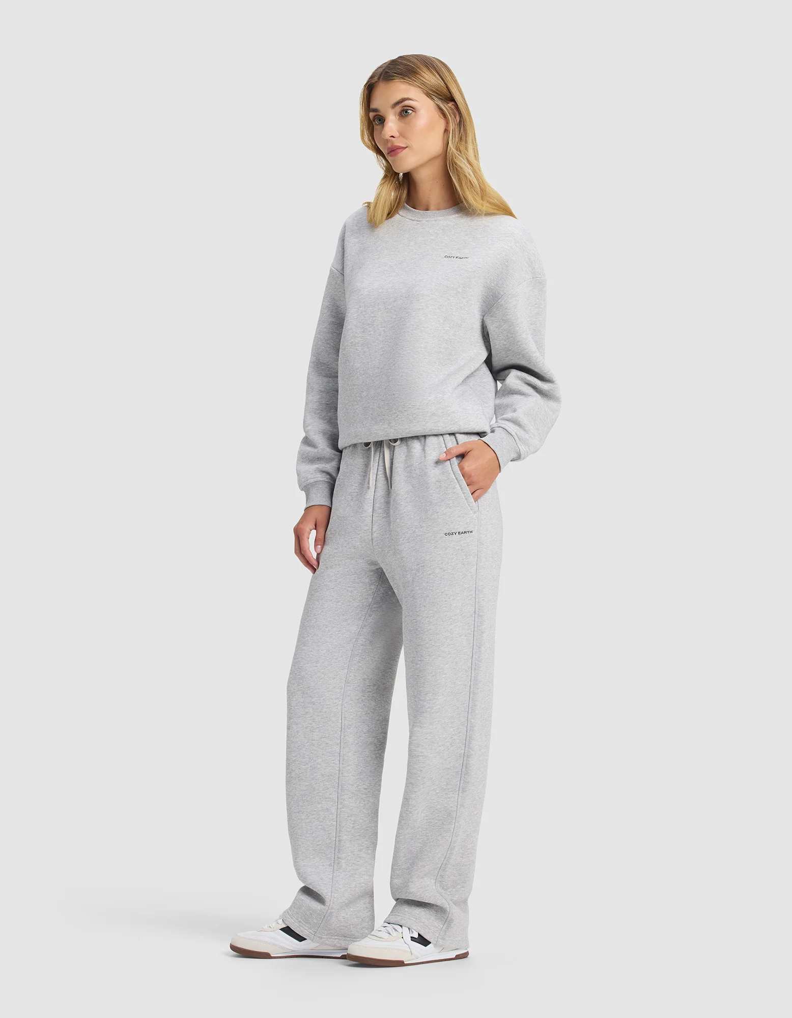 Women's Cityscape 2.0 Crewneck & Wide Leg Pant Set - Image 2