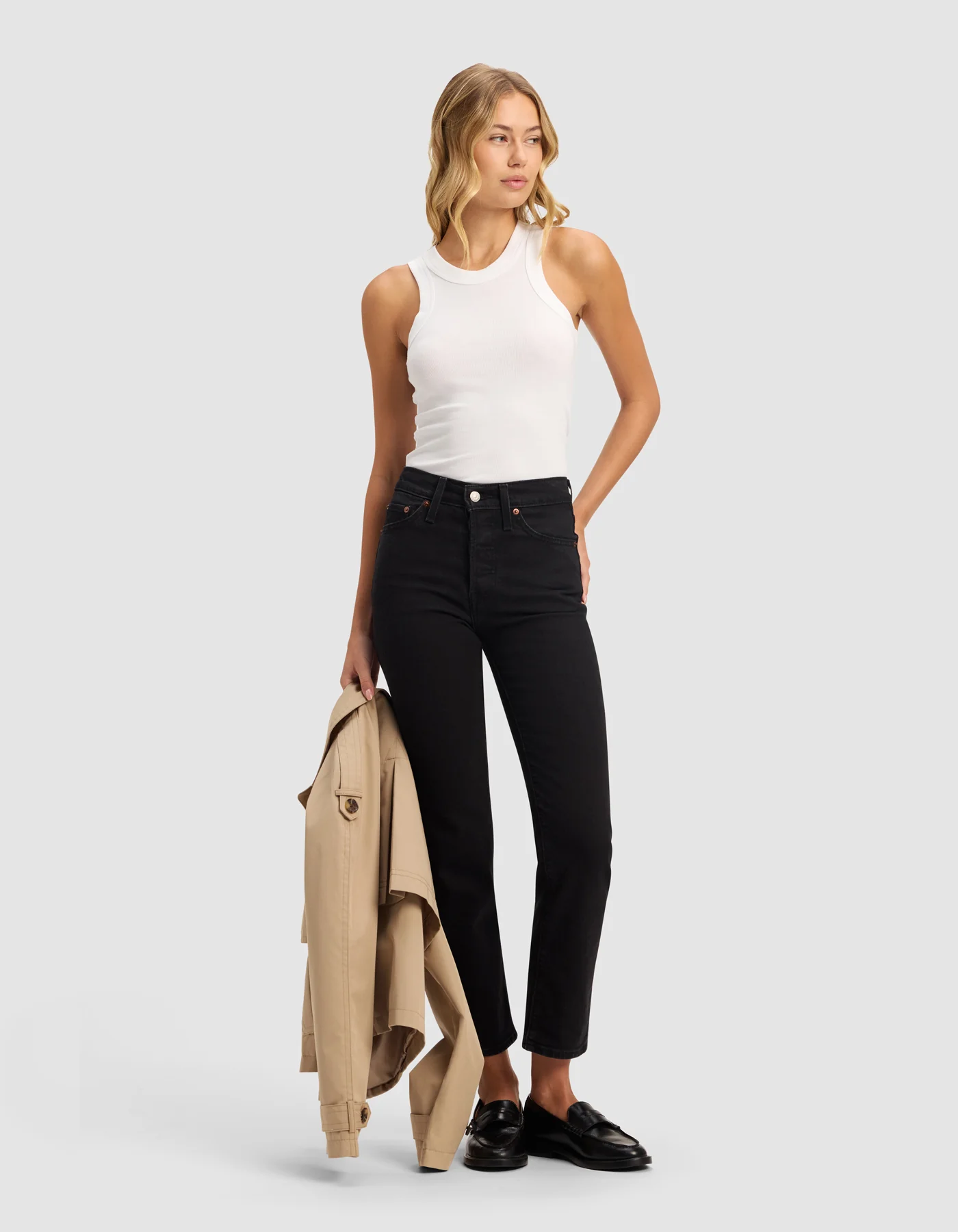Women's Fine Ribbed Tank - Image 12