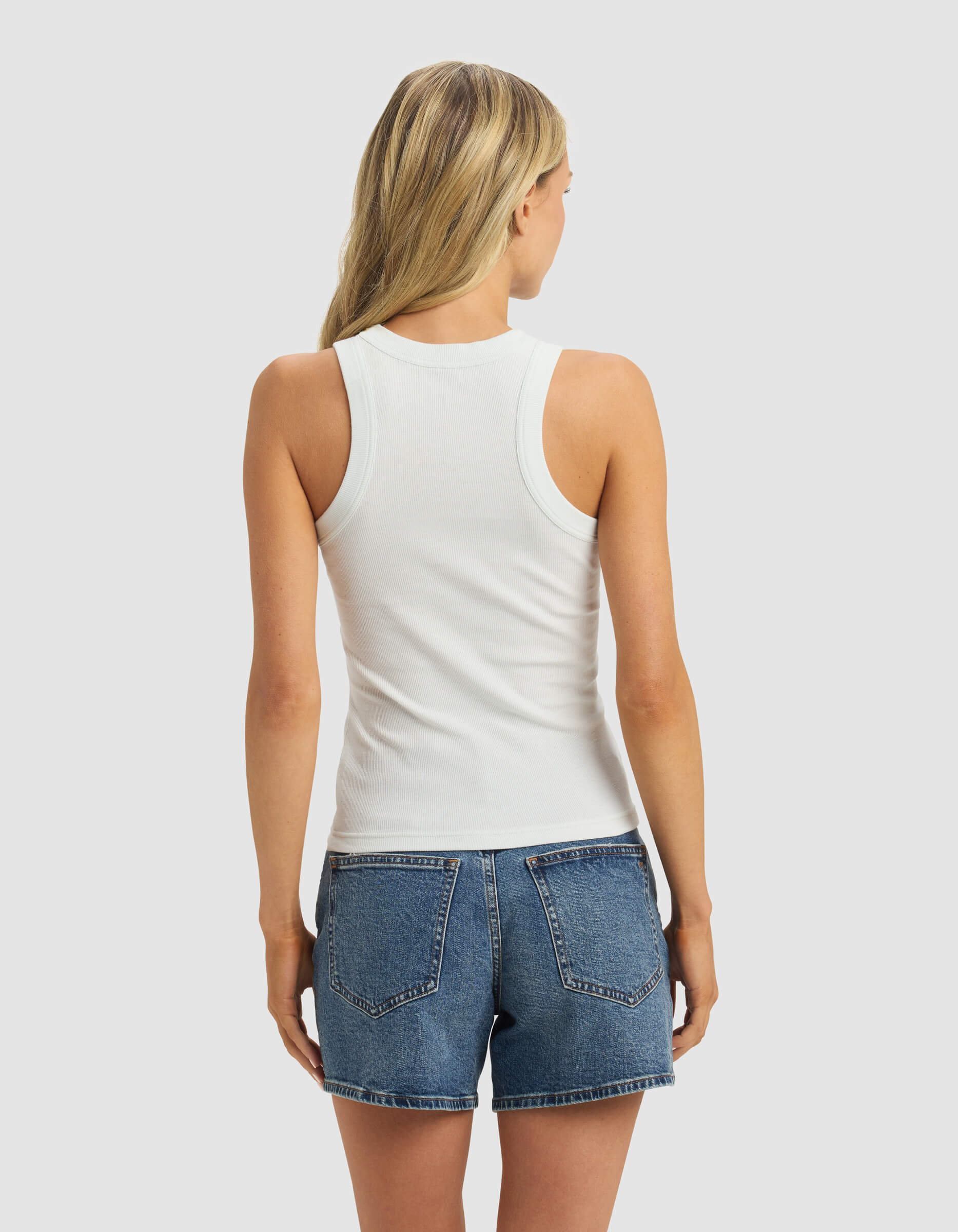 Women's Fine Ribbed Tank - Image 21