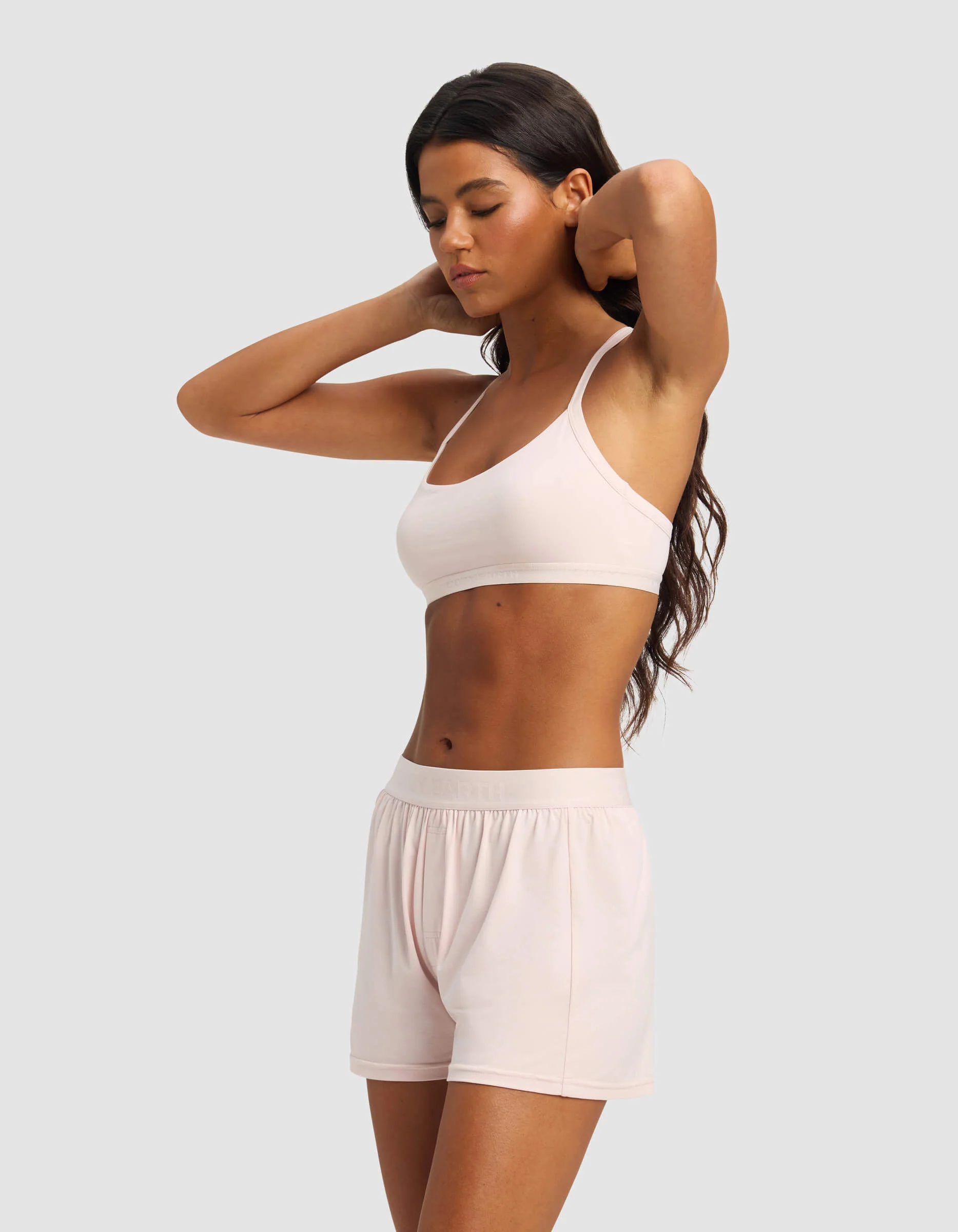 Women's First Layer Pajama Soft Bra & Boxer Short Set - Image 36