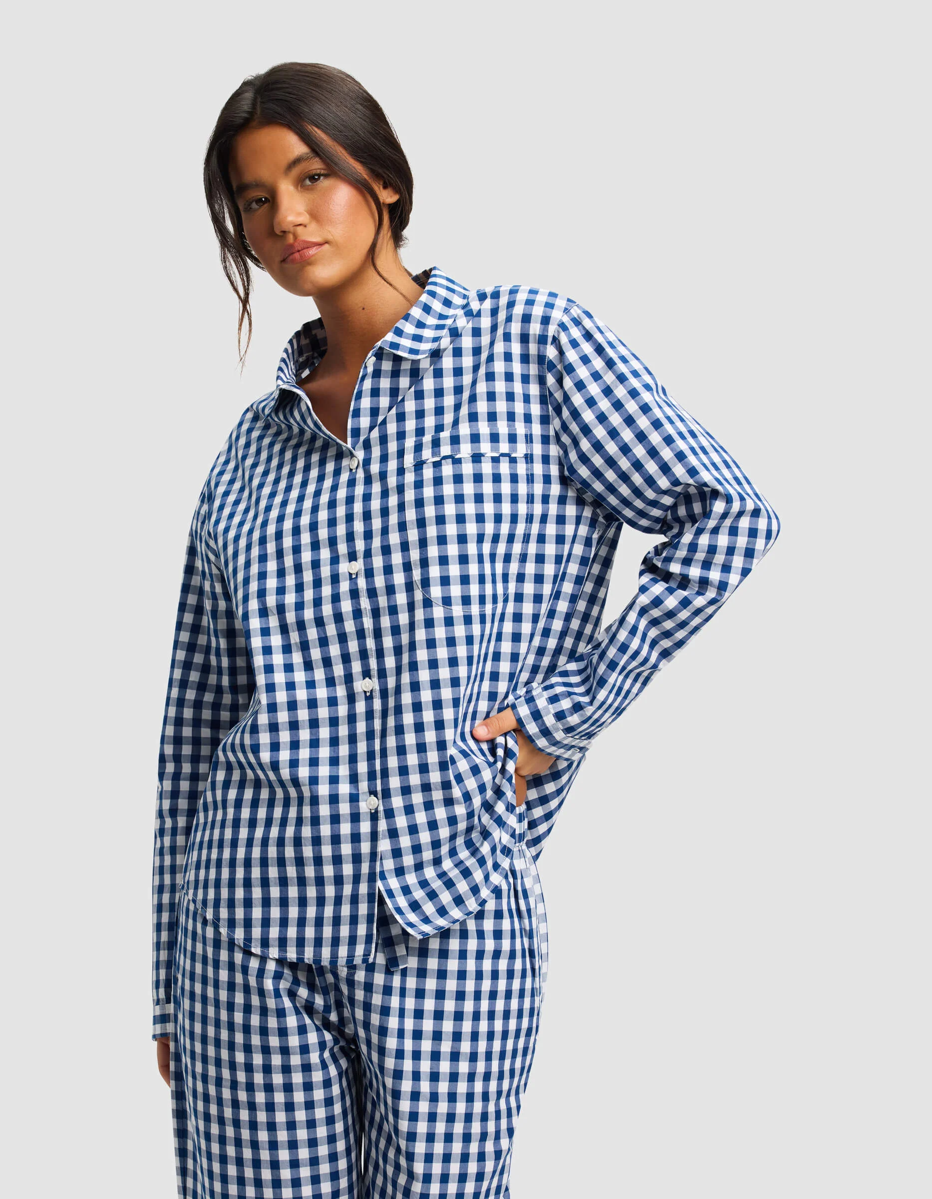 Women's Sutton Long Sleeve Pajama Top - Image 7